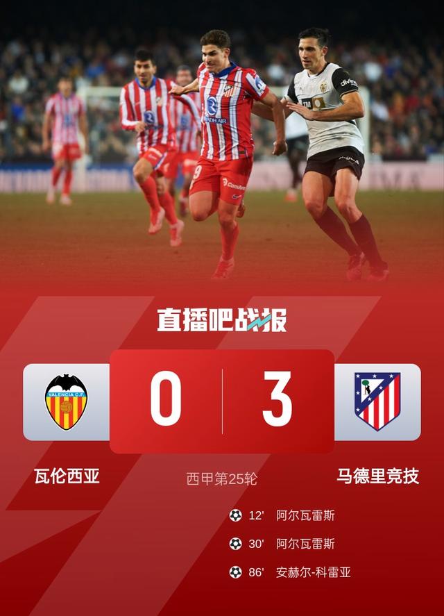 马竞阵中缺少中场核心，球队失去控制权