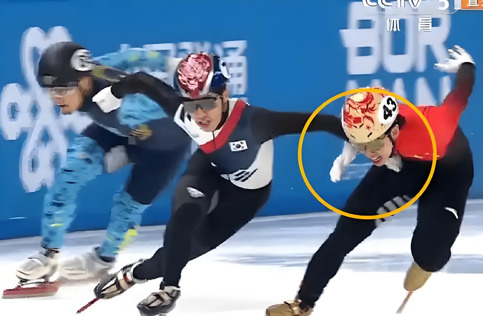 包含短道速滑赛场上掀起狂潮，冰上飞人争艳的词条